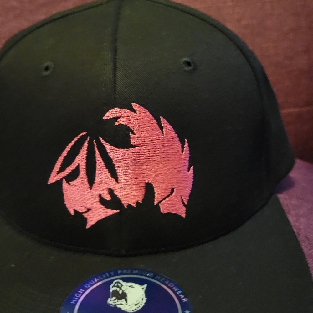 wutang hat (Nwt) blck & pink snapback